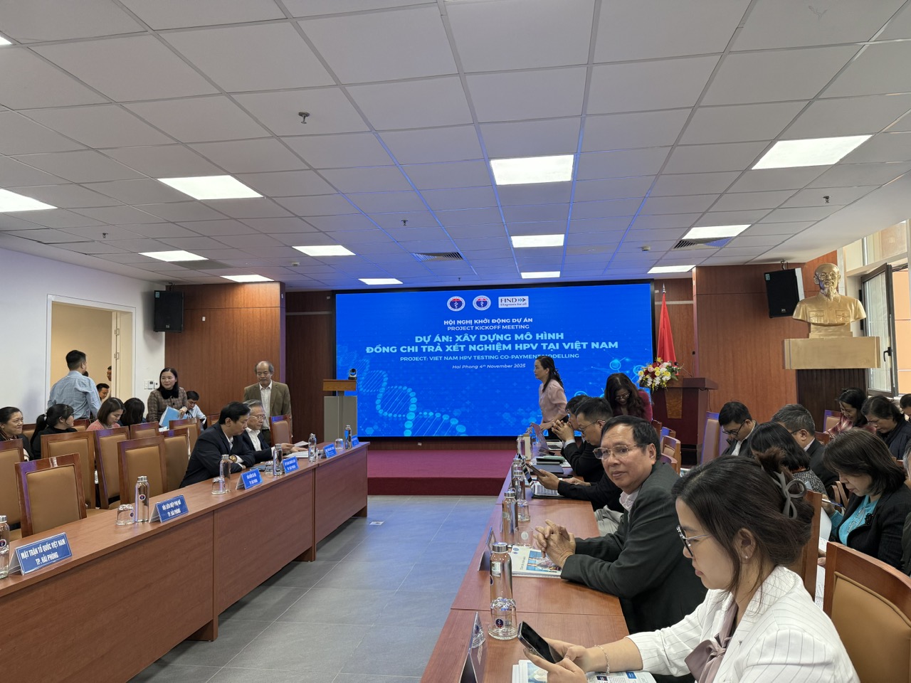 Khởi động Dự án “Xây dựng mô hình đồng chi trả xét nghiệm HPV tại Việt Nam” tại Hải Phòng (Trích nguồn Cổng thông tin điện tử thành phố Hải Phòng)