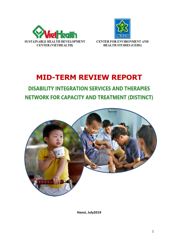 Mid-term review report Disability integration services and therapies network for capacity and treatment (DISTINCT)