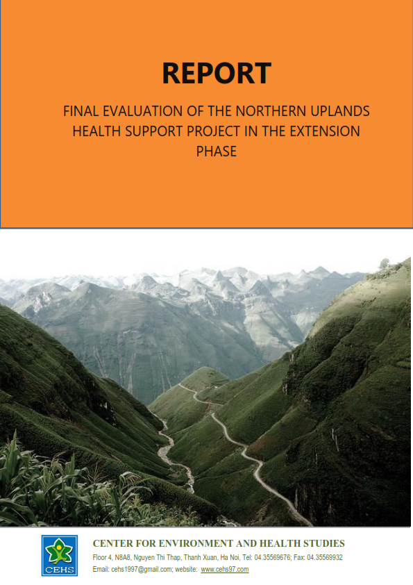 Report Final evaluation of the northern uplands health support project in the extension phase